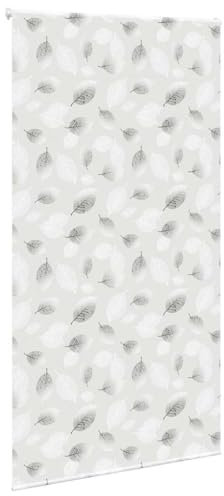 Gecheer Tenda a Rullo Doccia,Tenda a Rullo Doppio Strato Giorno e Notte,Tenda avvolgibile Oscurante con Catenella per finestre e Porte,Blackout, Protezione Privacy,130x240 cm Larghezza Tessuto 126 cm