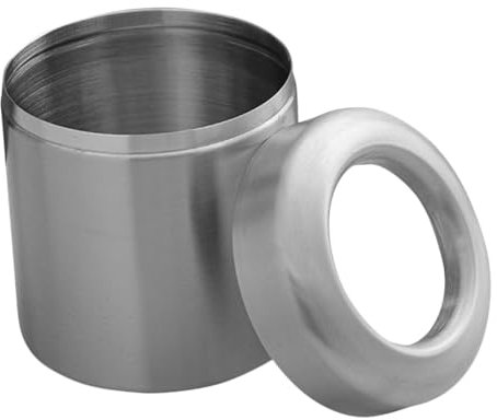 TOPPERFUN Poubelle Ronde Petite Pour Salle De Bain Chambre Cuisine Bureau Acier Inoxydable Conteneur à Déchets