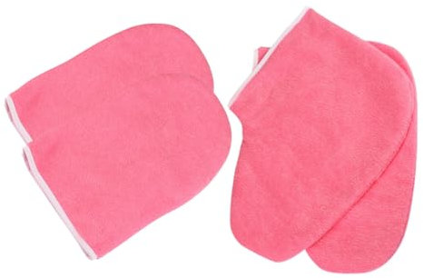 PACKOVE Accessori Paraffina Terapia Per Mani e Piedi Guanti e Copriscarpe Idratanti Per Spa Professionale e Uso Domestico Mantiene Caldo Trattamento Facile Da Indossare