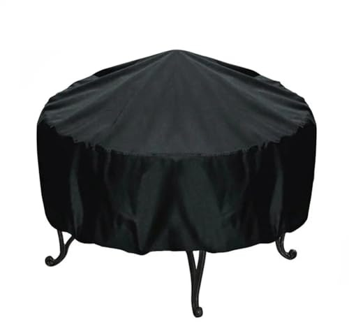 Telo Copri Barbecue Protettivo, Copertura For Pentole Tegami Rotondi Tessuto Oxford,resistente Alla Polvere,impermeabile Alle Intemperie,giardino,custodie Protettive For Esterni(86cmX36cm)