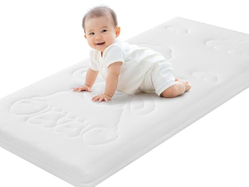 Traumnacht Baby-/Junior Duo Premium Kindermatratze Air Active, mit hautfreundlichem und saugstarkem Frotteebezug, 70 x 140 cm, Öko-Tex zertifiziert, produziert nach deutschem Qualitätsstandard
