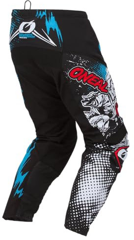 O'NEAL Kinder Element Youth Pants Villain hose, Grau, 12 Jahre EU