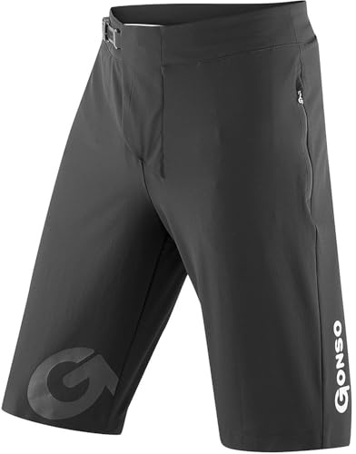 Gonso Sitivo Fahrradshorts mit Mittlerem Sitzpolster Herren schwarz