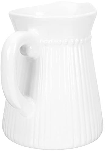 TOPBATHY Jarrón nórdico de cerámica para macetas de Flores de Granja, Jarra de Flores rústica, contenedor de Flores para decoración del hogar y Boda