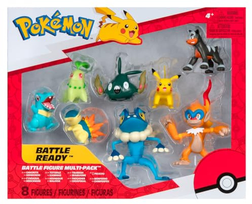 Pokémon - Juego de 8 figuras de combate