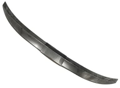 Heckspoiler Flügel 3 STÜCKE Universal Auto Spoiler ABS Kofferraum Heckspoiler Heckspoiler 115-125 cm Einstellbar Für Die Meisten Auto Heckflügel(All Black)
