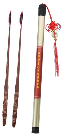 Toyvian 2stücke Professionelle Yangqin Zubehör Ebony Kopf Dulcimer Jean Bambus Schlägel Praktisch Und Langlebig Für Musikinstrumente Schwarz