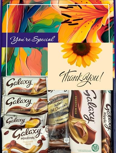 Benerry Chocolate Gift Box Hamper - 7 Treats Thank You Gift - Smooth Sweet Box of Chocolates