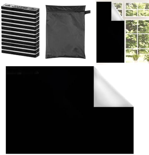 dzqad Tenda oscurante Finestra, Tende oscuranti Magnetiche da Viaggio, Tende Casa per Viaggi Cinema Balcone Ufficio Affitto Classe Tetto Apribile