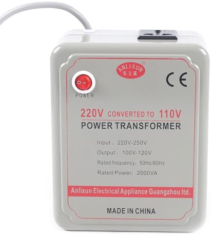 Convertisseur de tension,220-250V à 110-120V Transformateur de tension Adaptateur de tension,pour ménagers d'une puissance inférieure à 1000W
