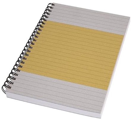 Sigel SN500 Quicknote Spiralblock A5 liniert Recyclingpapier | SN500, 160 perforierte Seiten mit hohem Weißegrad und Kartoncover