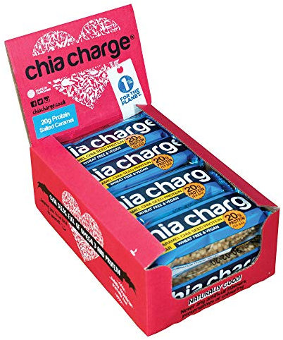 High Protein Bars - Sports Nutrition Vegan Protein Bar - 20g High Protein Healthy Snack Bars for Adults - Gluten Free Nutritional Protein Bars - 10 x 60g (Pack of 10) Salted Caramel