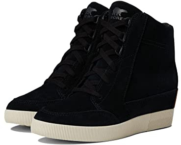 Sorel Out N About Wedge II Black/Sea Salt 9 B (M)