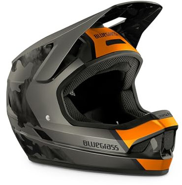 Blue Grass Bluegrass Legit Helm, Sport, Orange (Mehrfarbig), S