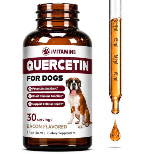 iVitamins Quercetin for Dogs | Allergies Relief in Dogs | Quercetin for Allergies in Dogs | Allergy in Dogs | Quercetin | Support for Allergies in Dogs | Quercetin for Dogs |