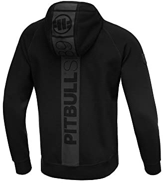 PITBULL – Sweatshirt för män, Stafford, bomull och polyestertröja med huva, högkvalitativ och bekväm huvtröja, sportig stil och elegans