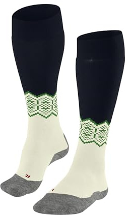 FALKE SK2 Intermediate Kniestrümpfe Skiing off-white (2040), 44-45