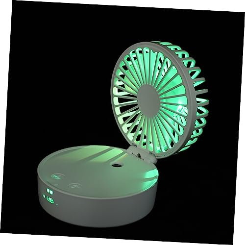 KONTONTY Mini Ventilateur Usb Portable Avec Brumisateur Ventilateur De Poche Silencieux à Main Bureau Pour Bureau Et Extérieur