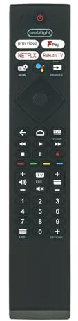 YKF474-B003 röstfjärrkontroll ersättning lämplig för Philips TV | 43PUS8505/12 43PUS8507/12 43PUS8535/12 43PUS8545/12 43PUS855/12 43PUS855/12 43PUS855/12 50PUS855/12 50P US855/12 stycken