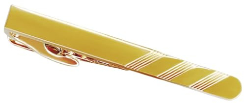 LINDENMANN Krawattenklammer Krawattennadel goldfarben