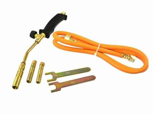 CANNELLO SALDATORE A GAS TORCIA 13 15 17 mm BRUCIATORE TUBO BECCHI 2 kW