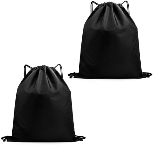 Arrderly Confezione da 2 Borse Termiche, Zaini con Cordoncino, Borse Fredde Pieghevoli, Borse per la Spesa Riutilizzabili in Alluminio per Picnic, Campeggio, Outdoor, Sport