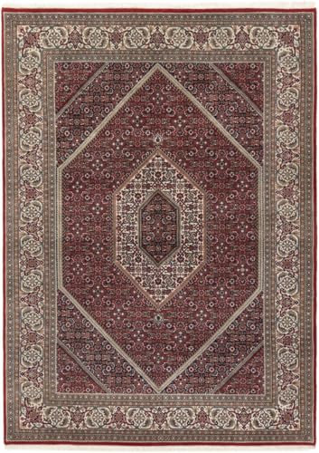 Nain Trading Indo Bidjar 179x247 Handgeknüpft Orientteppich Teppich Wolle Indien