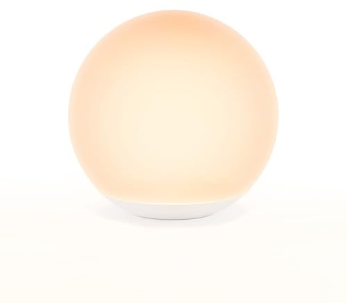 Joellfuner Veilleus Bébé Veilleuse Enfant Rechargeable Lampe de Chevet avec Commande Tactile, Dimmable et Changement de Couleur, Minuterie pour Chambre Portable