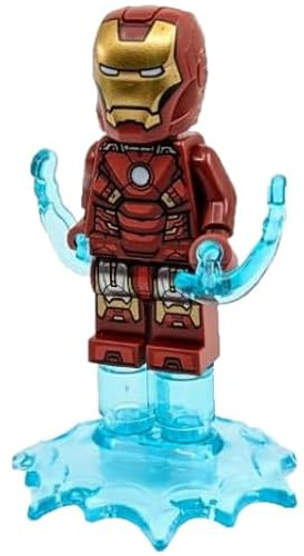 LEGO Superheroes Iron Man Mark 7 Armor Minifigure with Power Blasts