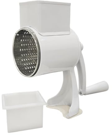 Bröselmühle, Trommelreibe mit extra feiner Trommel, aus Stahlblech, befestigung per Zwinge, ideal für Nüsse, Mandeln, Hartkäse