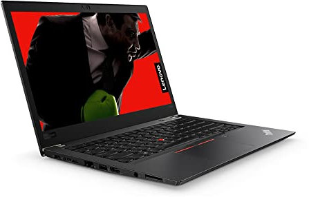Lenovo ThinkPad T480s Écran WQHD 14 2560 × 1440 WQHD Intel Core i7 8650U 512 Go SSD Disque dur 16 Go Windows 11 Pro Cam Ordinateur portable (reconditionné)