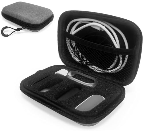 Case for, AI Voice Recorder Organizer Travel Case for, Wristband, Necklace, Clip, Charging Dock, Charging Cable and Other Accessories