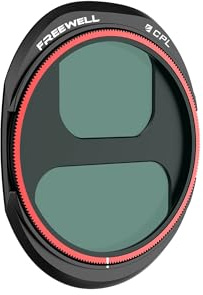 Freewell Filtre CPL pour DJI Mavic 4 Pro | Polariseur pour réduire Les Reflets et améliorer Les Couleurs pour Une Superbe Photographie aérienne