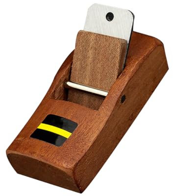 NUOBESTY Raboteuse à Manuelle 1pc En Pla Raboteuse à Main Légère Et Solide Travail Du Outil De Menuiserie Pour Débutants Rabot à Main Pour Plaques De Plâtre Coupe Précise