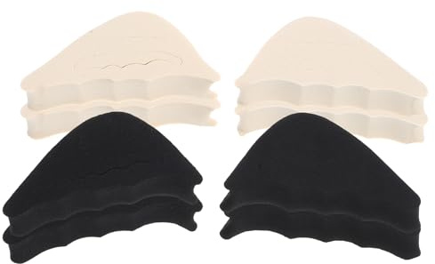 CIYODO 4 Paare Schuhfüllkissen EVA Einlegesohlen für Große Schuhe Dämpfend und Wiederverwendbar Atmungsaktiv und Zuschneidbar Schützt Zehen vor Schmerzen Geeignet für Damen High Heels