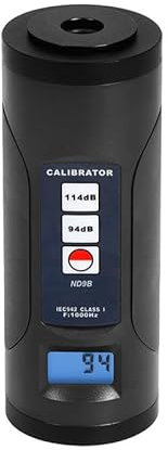 Digitaler Akustik Kalibrator Soundgenerator Geräuschpegel Tester Schallpegelmesser 94dB & 114dB SP6