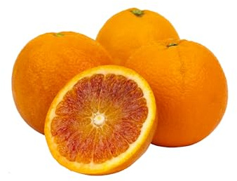 RACILIA Arance Tarocco Siciliane Fresche - 100% Biologiche - Perfette da Spremuta 9/10 - Calibro - 8kg