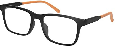SooGree Blue Light Glasses for Kids Blue Light Blocking Glasses for Teen Boys Girls,Computer Screen Gaming TV Phone Glasses Anti Glare & Eye Strain (Frosted Transparent Black) 7-12 Years Old