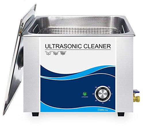 HACLEN Commercial Ultrasonic Cleaner 10L, 360W Professional Stainless Steel Ultrasonic Parts Cleaner with Timer for Cleaning Eyeglasses Watches