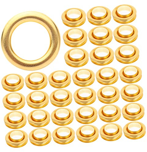 VILLCASE 50 Sätze Air-auge-taste Ösenzange Für Ösen Armaturen Werkzeug Druckknöpfe Gesetzt Ösen Für Kleidung Schuh Ösen Ösen-werkzeugsatz Unterlegscheiben-kits Ösen Ösen Kupfer Metall