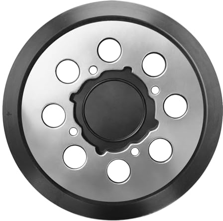 1 Pcs de Recambio para lijadora de 5 Pulgadas 8 Agujeros | Para DCW210N DWE6423 - Almohadilla de Gancho y Lazo, 4 Tornillos - Repuesto Original OEM Parte DWE64233 N329079