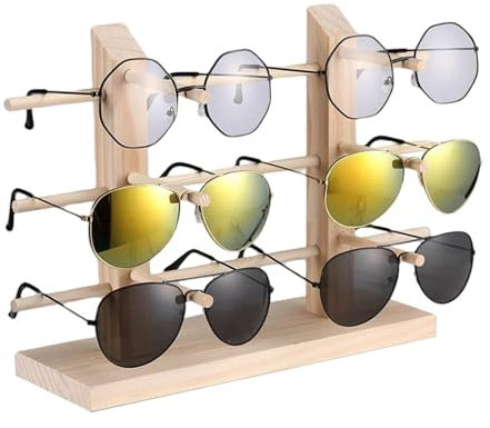 Sonnenbrillen-Ausstellungsständer, Brillenhalter-Ständer - Brillenständer aus für mehrere Brillen | Abnehmbarer Brillenständer, Brillendisplay für Einkaufszentren, Privathaushalte und geschäftlic