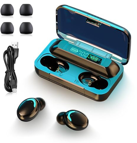 ecouteurs bluetooth sans fil - Écouteurs Bluetooth 5.1 Contrôle Tactile Ecouteur oreillette bluetooth sans Fil Ip7 Étanche Réduction De Bruit Écouteur Bluetooth Écouteurs Bluetooth avec Écran LED