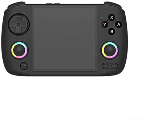 RG CubeXX Retro Handheld, 8000Games, pantalla IPS 3.95, soporte RG XX, 16 millones de colores, Joystick RGB (negro)
