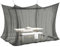 ELEGANCIO Fliegennetz XXL Moskitonetz Mückennetz 220 Mesh Doppelbett Reise Insektennetz 300 x 300 x 250 cm für Innen & Außen Mosquito net Outdoor & Indoor (schwarz)