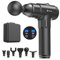 AERLANG Pistolet de Massage Musculaire,masseurs électriques portables de Massage Masseur de Muscle pistolet masseur Six têtes réglables différentes – Option 20 vitesses
