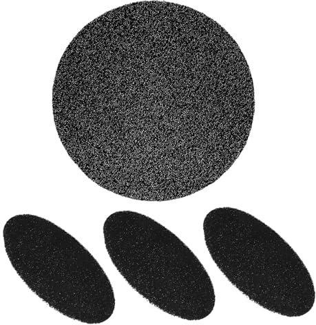 LOEFLIFA 4pcs Activated Carbon Filter Discs for Kitchen Compost Bins Replacement Pads for Efficient Odor Control and Filtration Versatile Use Indoor and Outdoor Settings