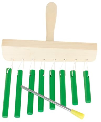 WESIEVYA Percussion Chime Instrument Boys and Girls Windchime Solid Aluminum Tube Educational Musical Toy