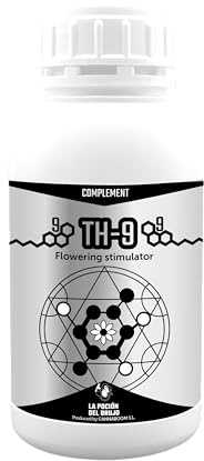 TH-9 – Cannaboom (600ml) | Es un estimulador de floración | Activa el metabolismo con aminoácidos y vitaminas B | Floración más densa por NPK 1-5-4 y ácidos fúlvicos