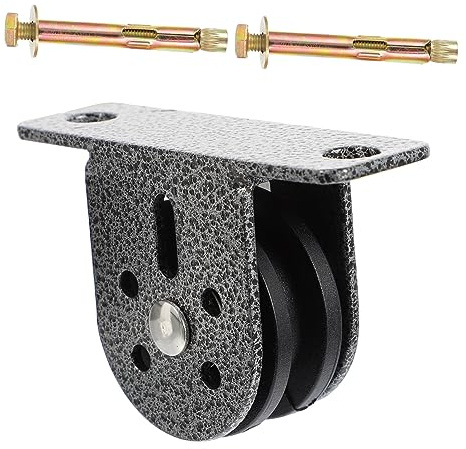 SOIMISS 2 Piezas Polea De Elevación con Cojinete Silencioso Polea De Rodamiento para Entrenamiento Casa Resistente para Gimnasio